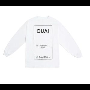 Pizzaslime X OUAI Logo Long Sleeve Tee; NEVER WORN